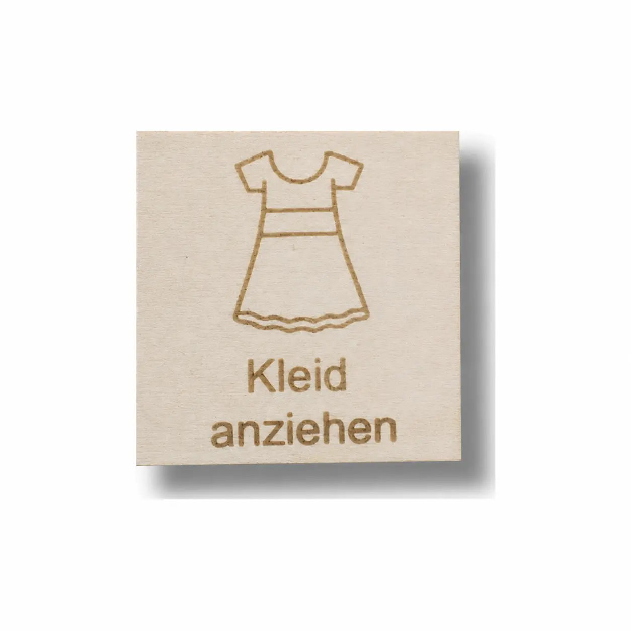 Piktogramm Kleid anziehen