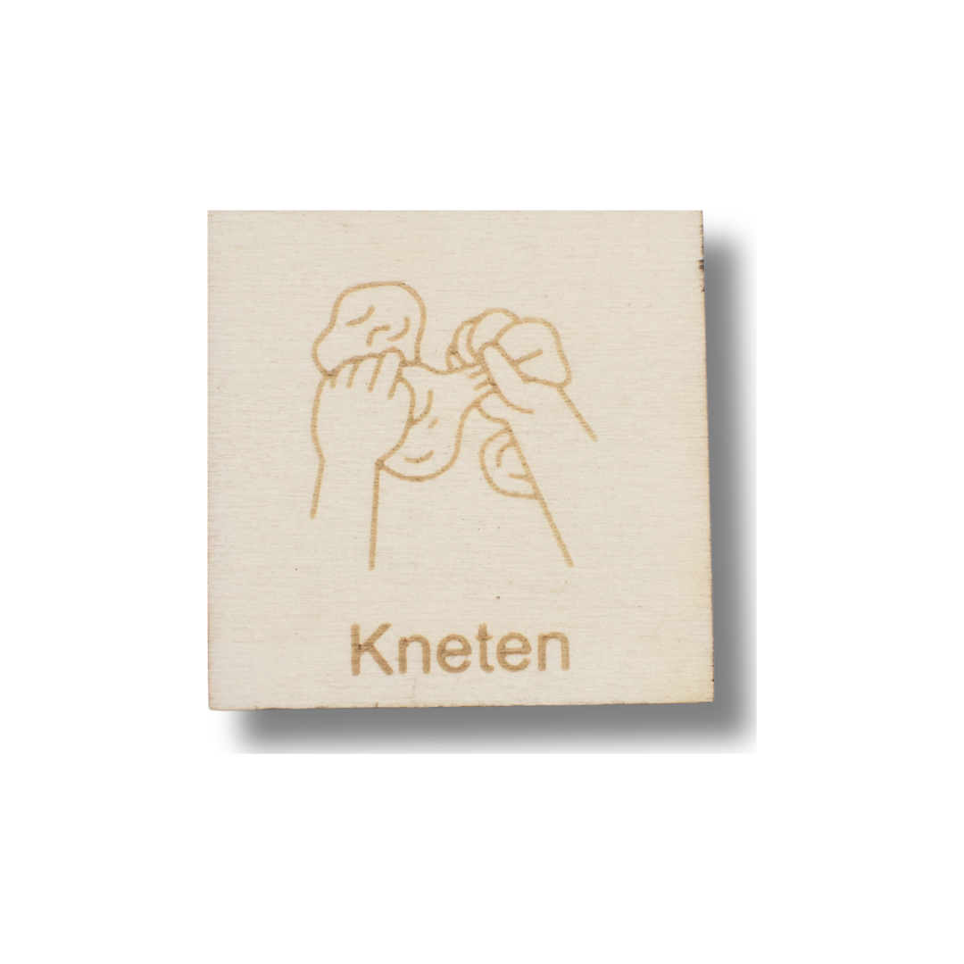 Piktogramm Kneten