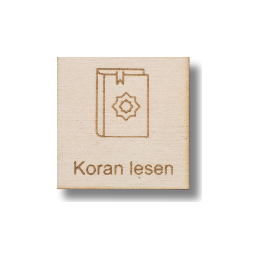 Piktogramm Koran lesen