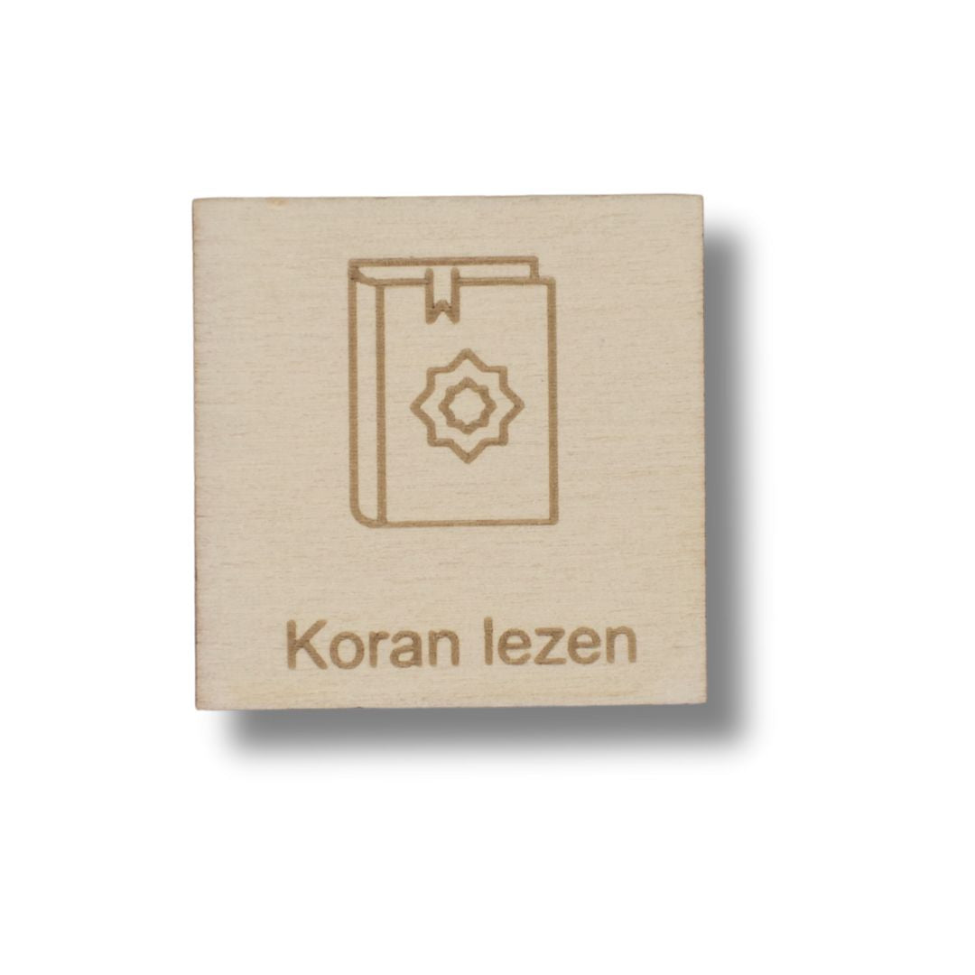 Piktogramm Koran lesen