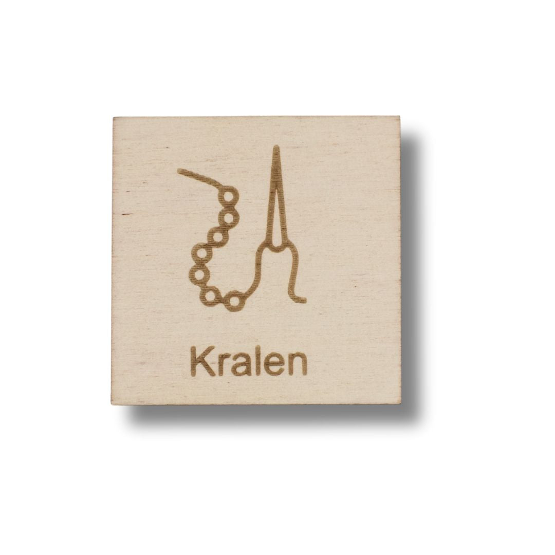 Piktogramm Perlen auffädeln