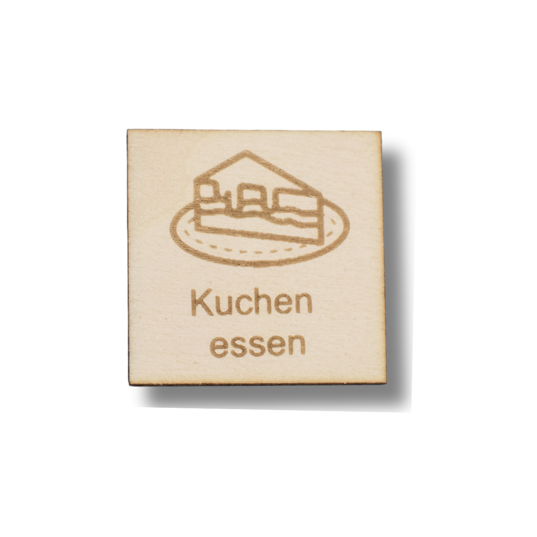 Piktogramm Kuchen essen