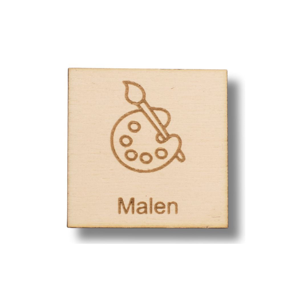 Piktogramm Malen