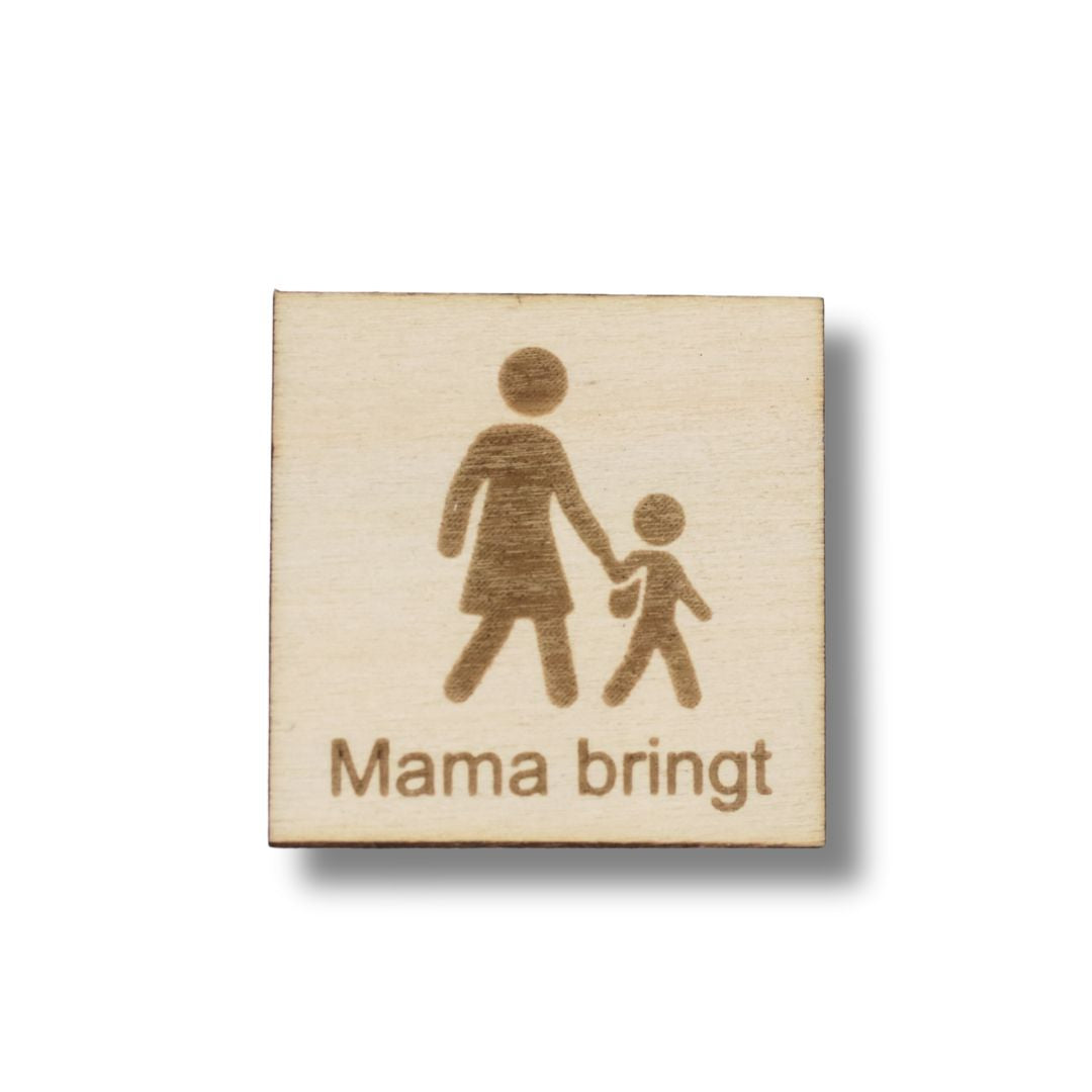 Piktogramm Mama bringt