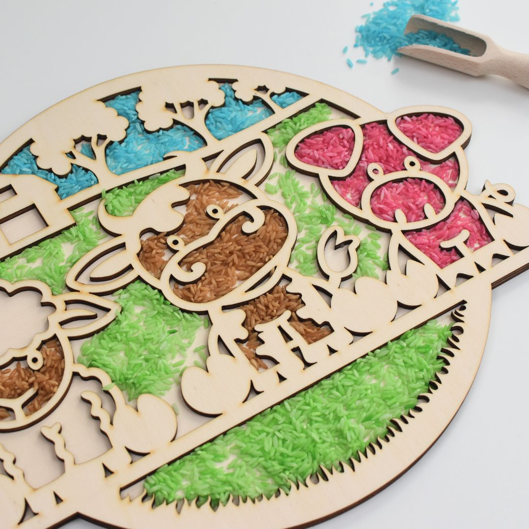 Mandala-Spielset Bauernhof