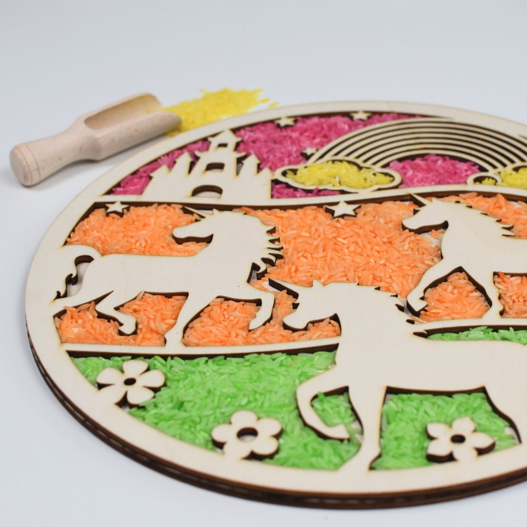 Mandala-Spielset Einhorn