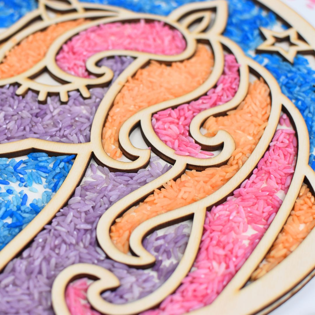 Mandala-Spielset Unicorn