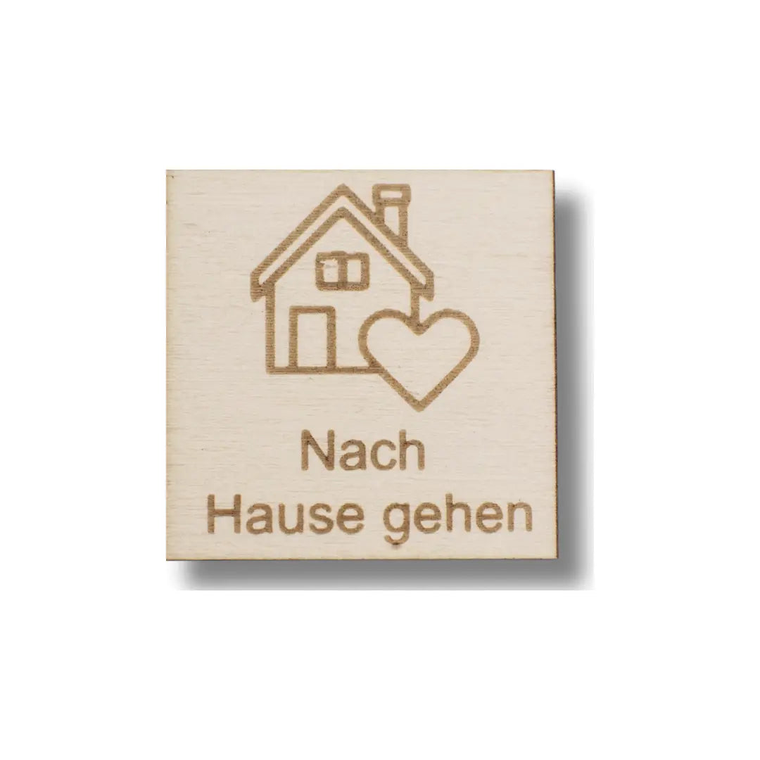 Piktogramm Nach Hause gehen – Übergänge sichtbar machen