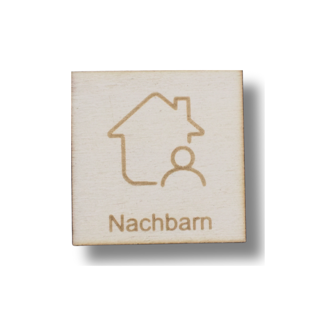 Piktogramm Nachbarn