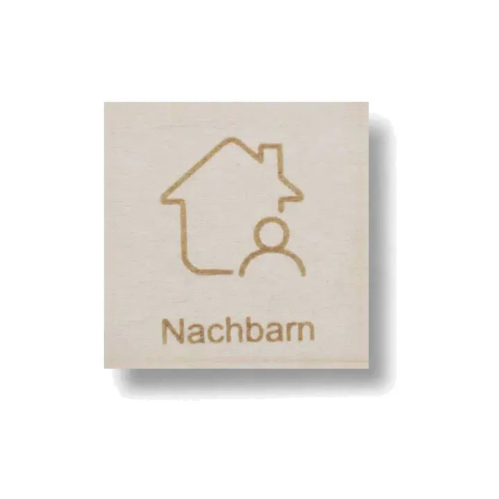Piktogramm Nachbarn