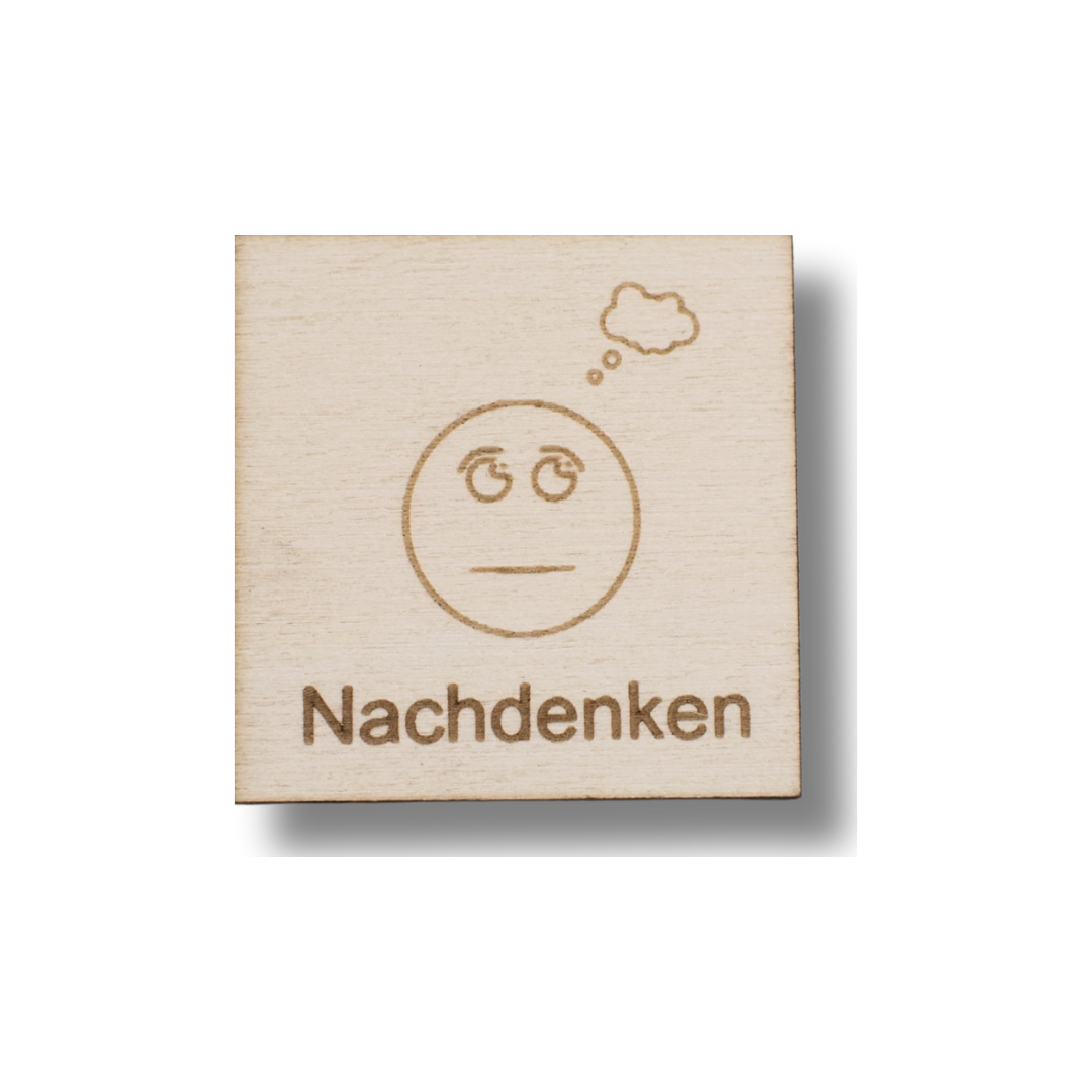 Piktogramm Nachdenken