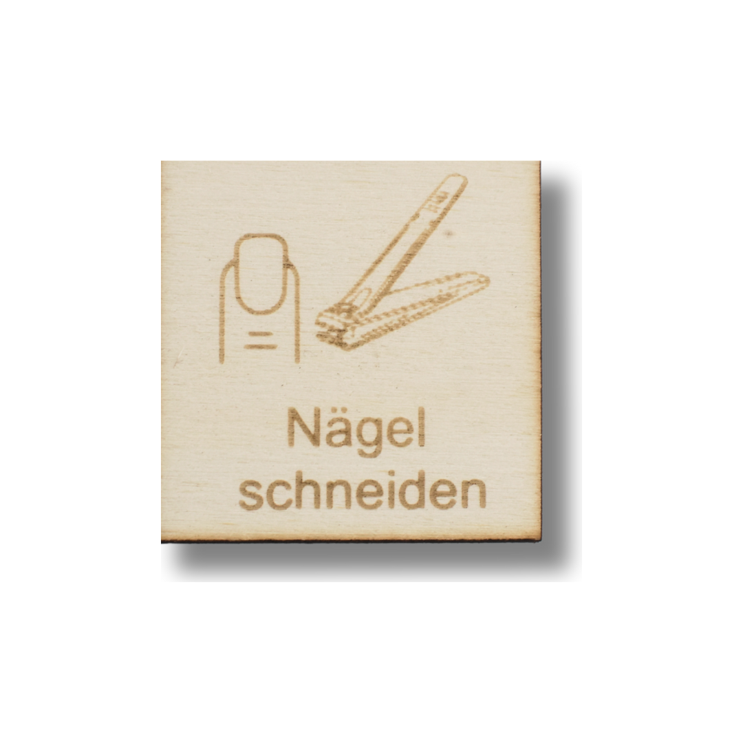 Piktogramm Nägel schneiden