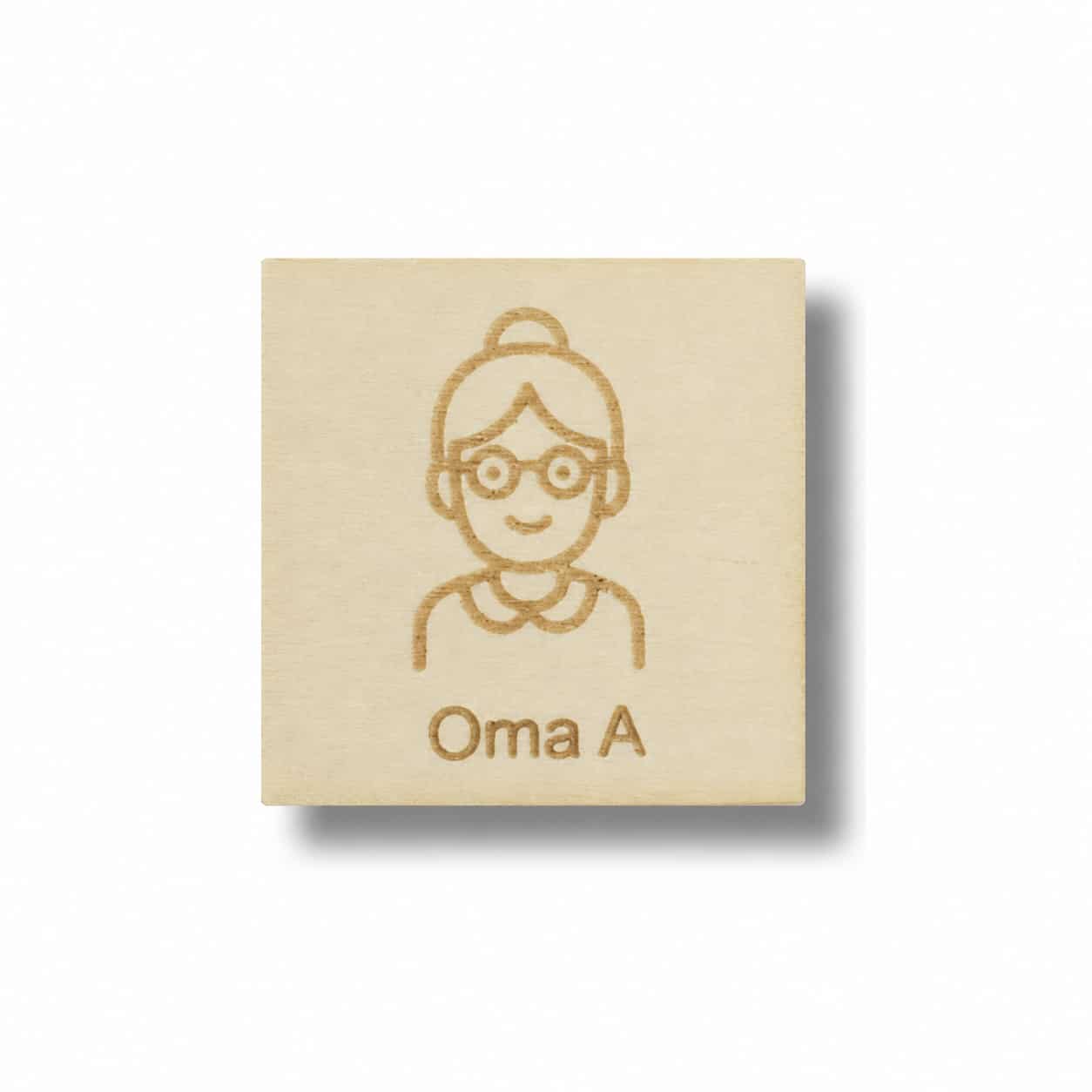 Piktogramm Oma A