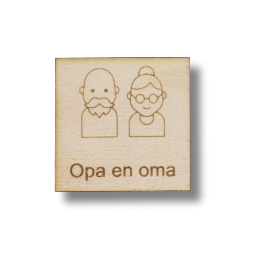 Piktogramm Oma und Opa