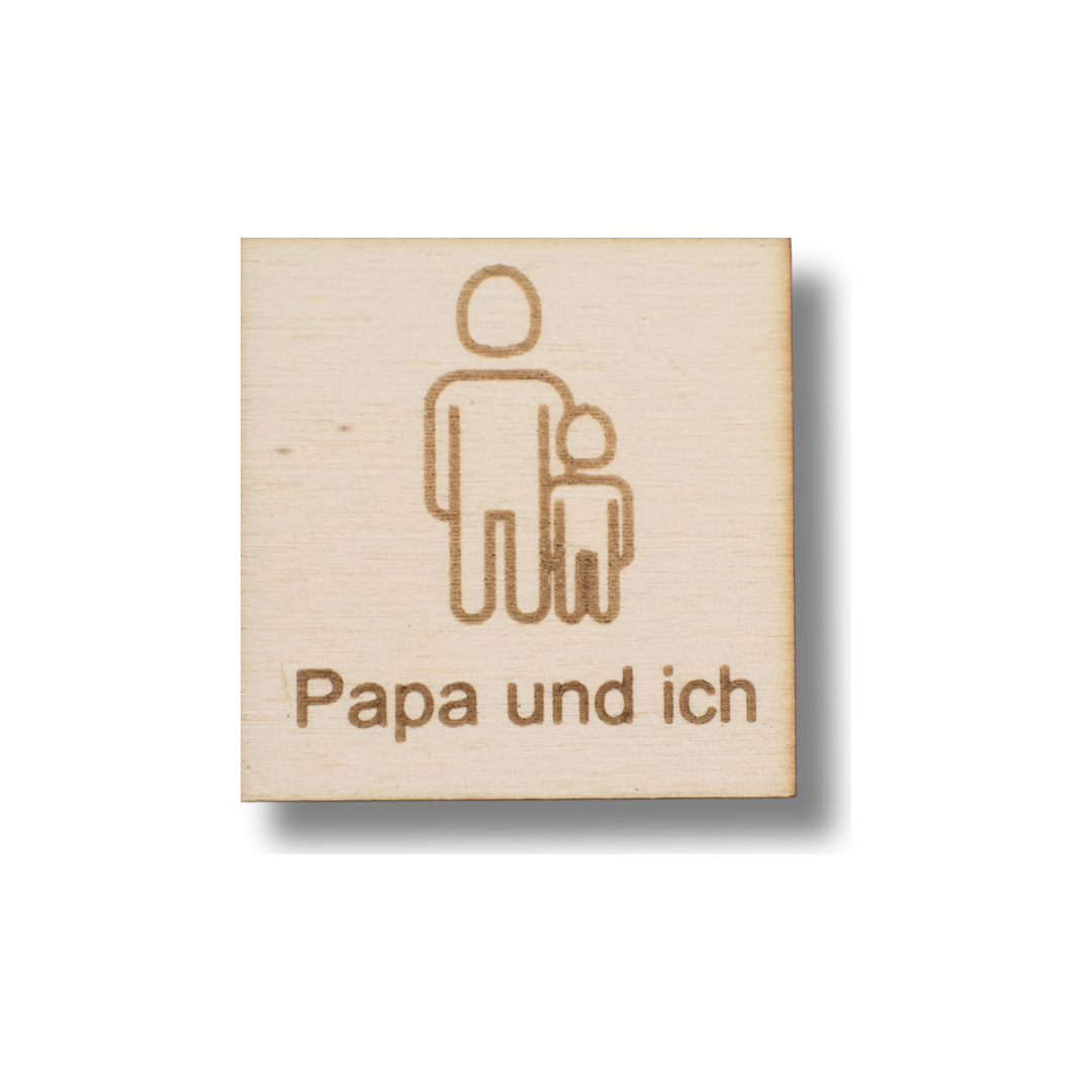 Piktogramm Papa und ich Zeit