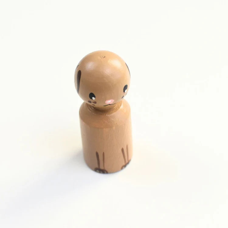 Holz Hund Pegdoll