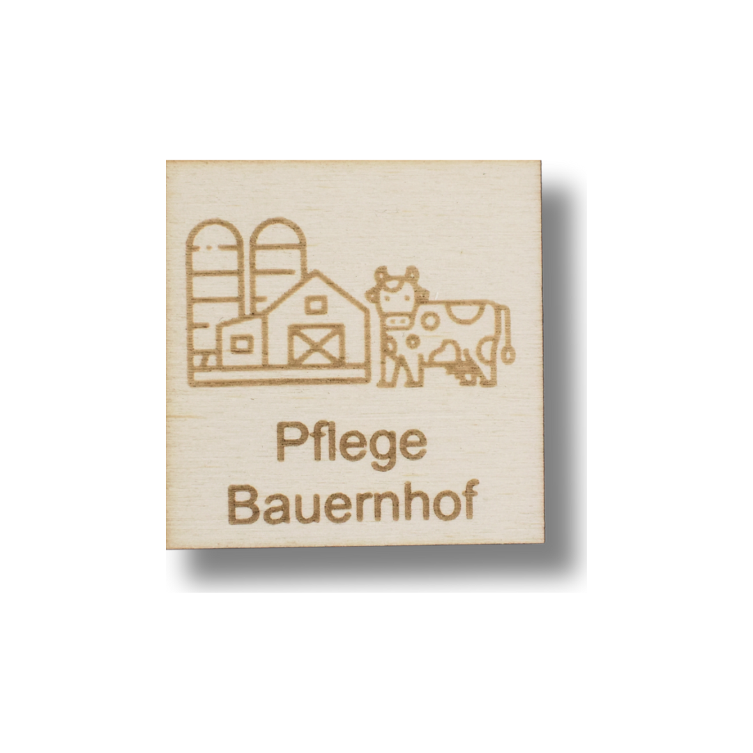 Piktogramm Pflege Bauernhof