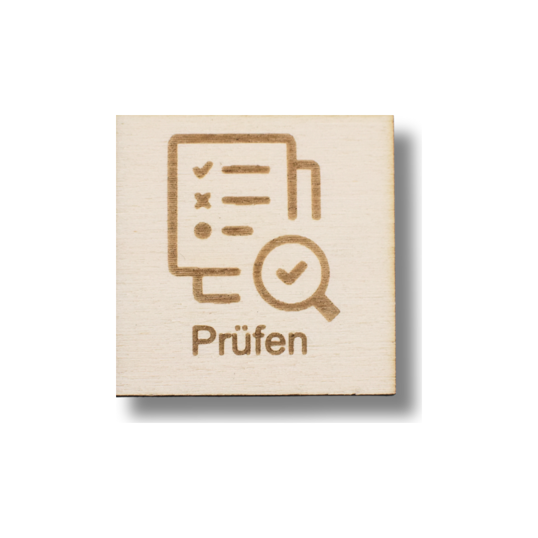 Piktogramm Prüfen