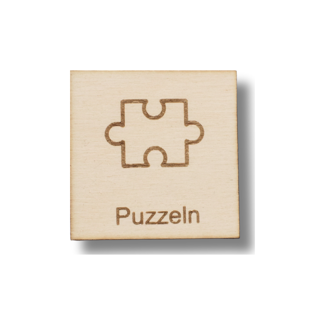 Piktogramm Puzzeln