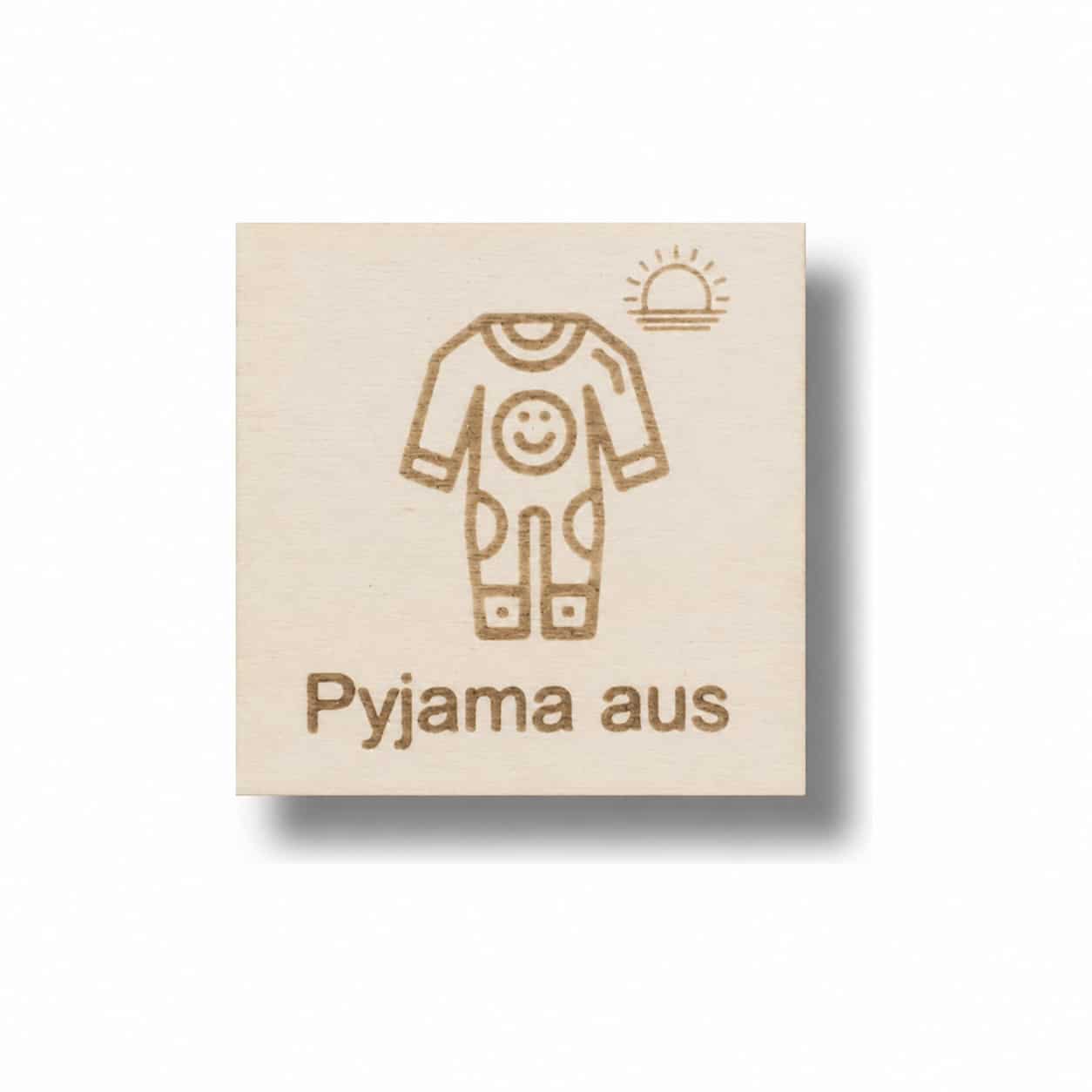 Piktogramm Pyjama aus