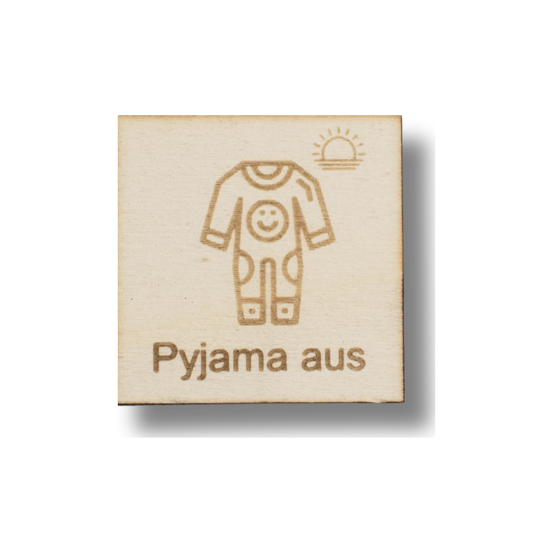 Piktogramm Pyjama aus