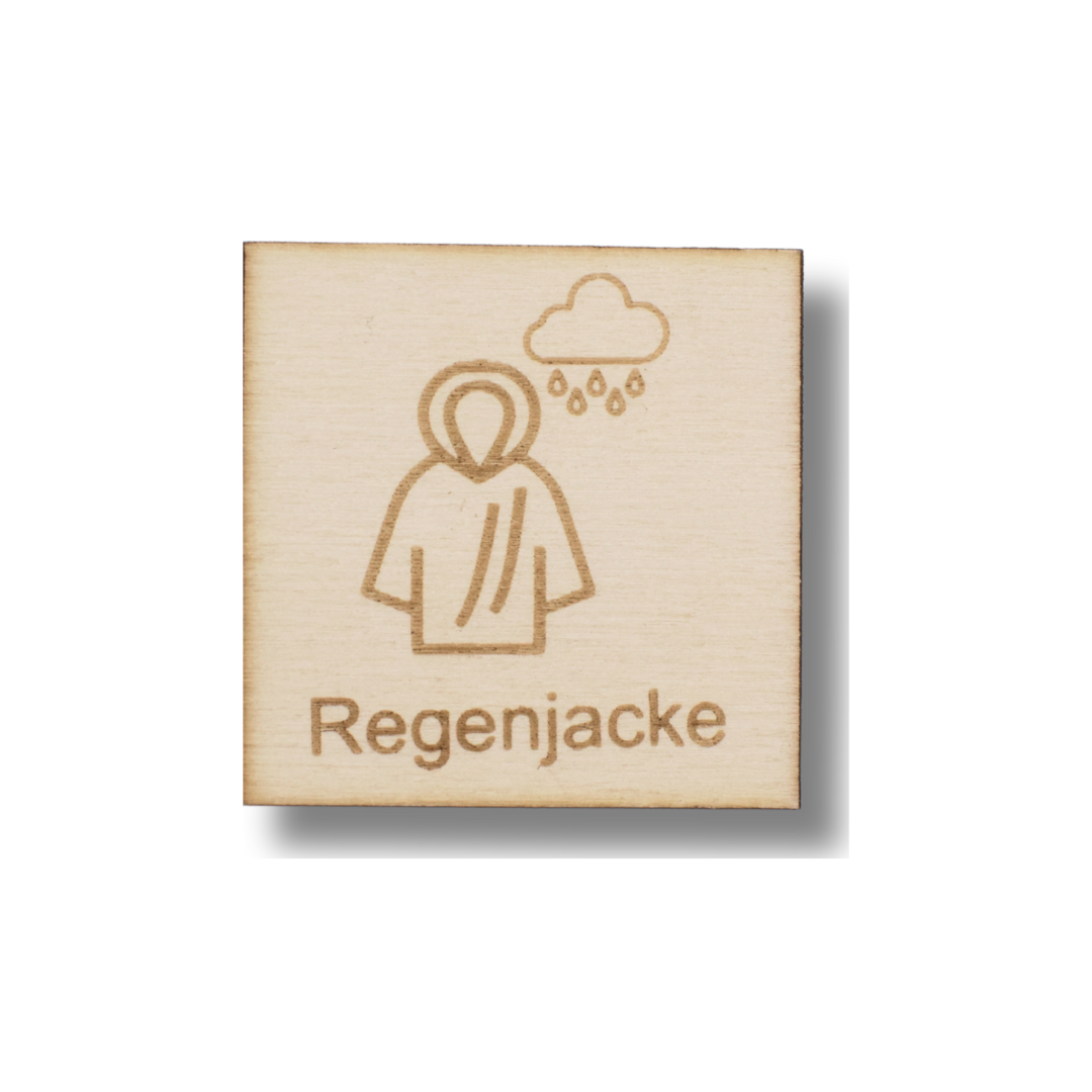 Piktogramm Regenjacke