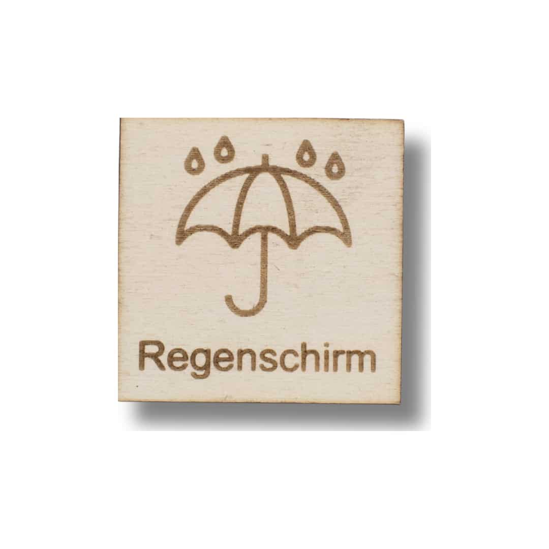 Piktogramm Regenschirm