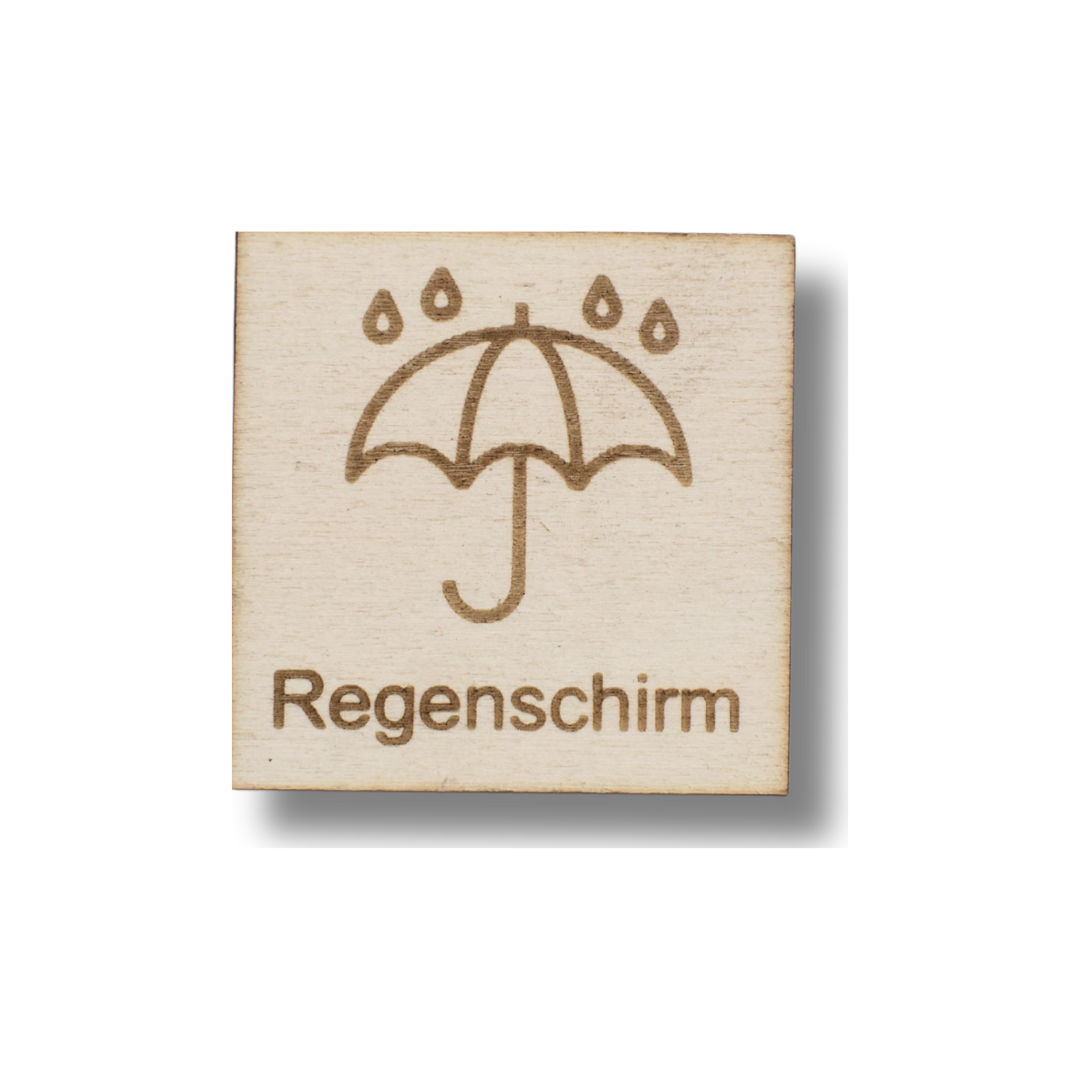 Piktogramm Regenschirm