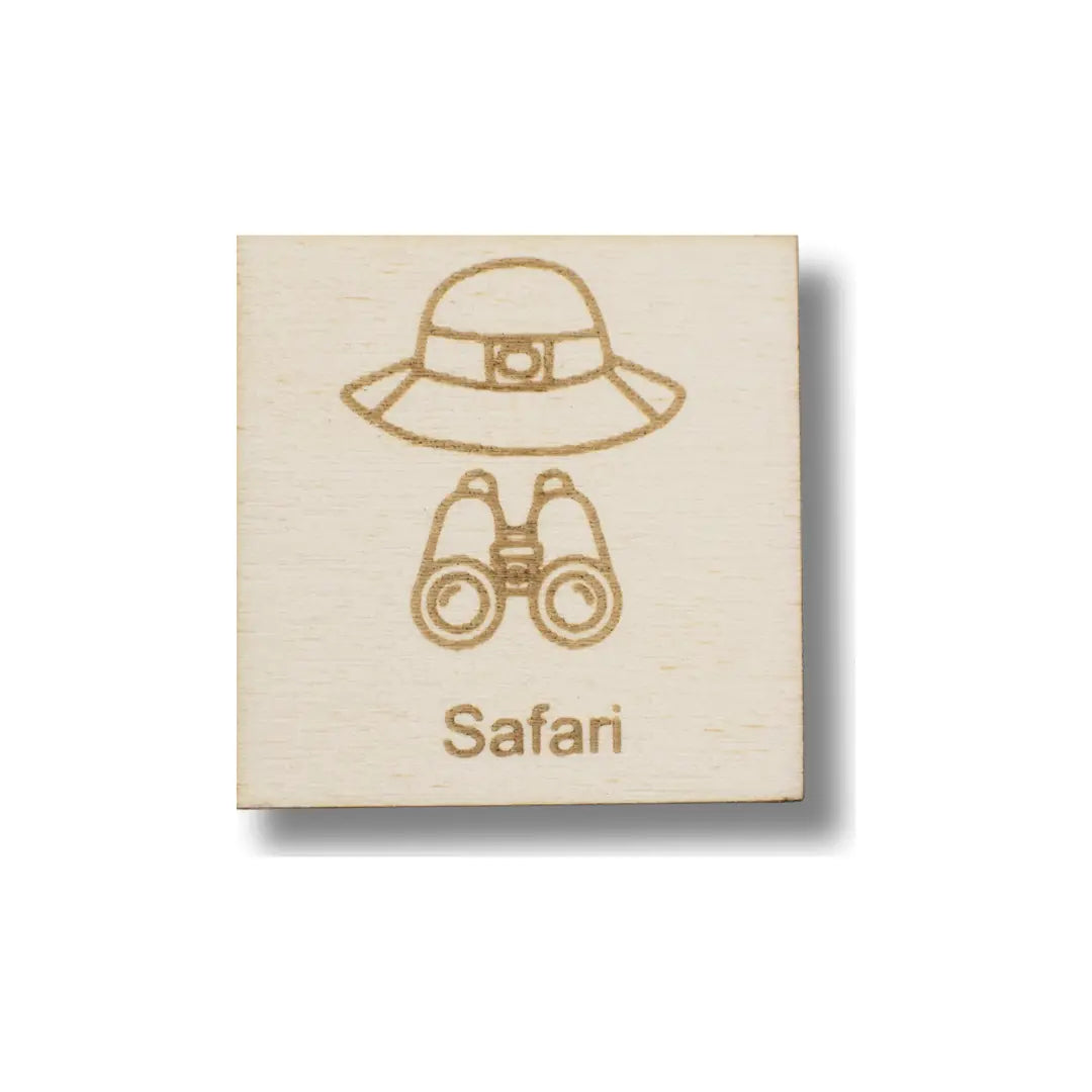 Piktogramm Safari – Ausflüge und Tiererlebnisse sichtbar machen