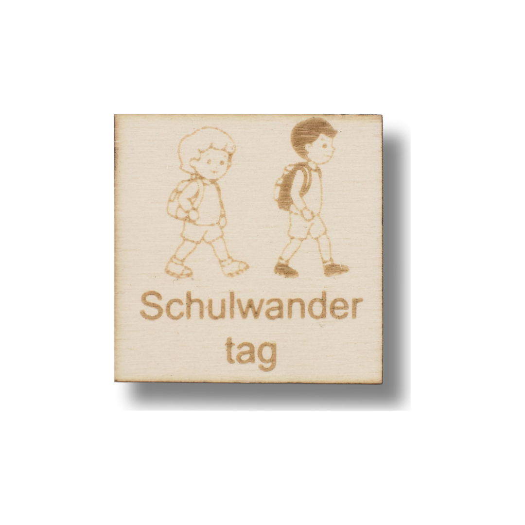 Piktogramm Schulwandertag