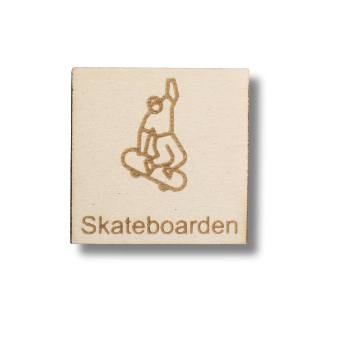 Piktogramm Skateboarden