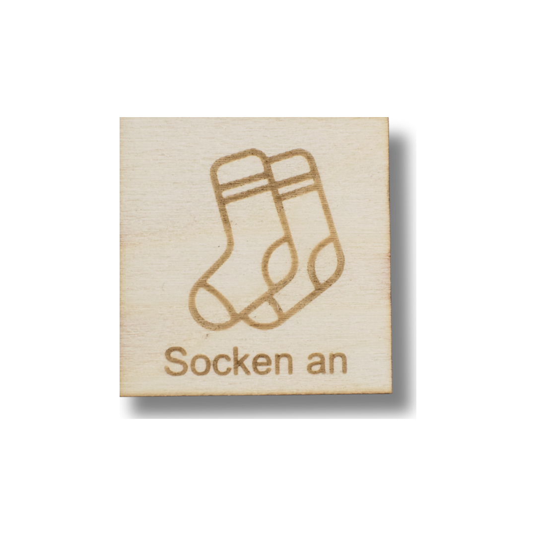 Piktogramm Socken an