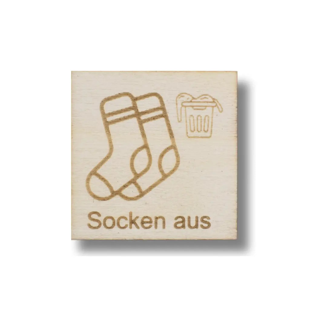 Piktogramm Socken aus