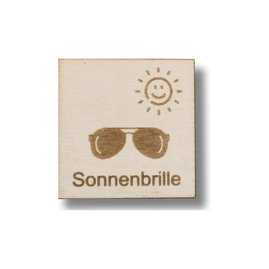 Piktogramm Sonnenbrille – Sommer und Schutz sichtbar machen