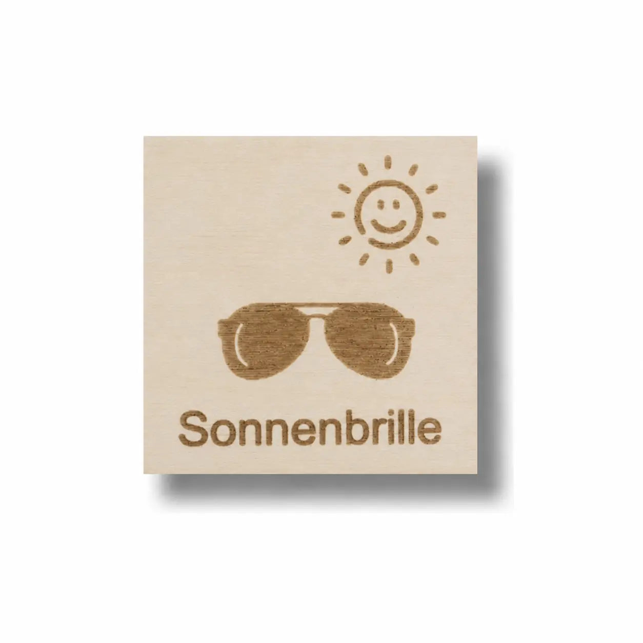 Piktogramm Sonnenbrille – Sommer und Schutz sichtbar machen