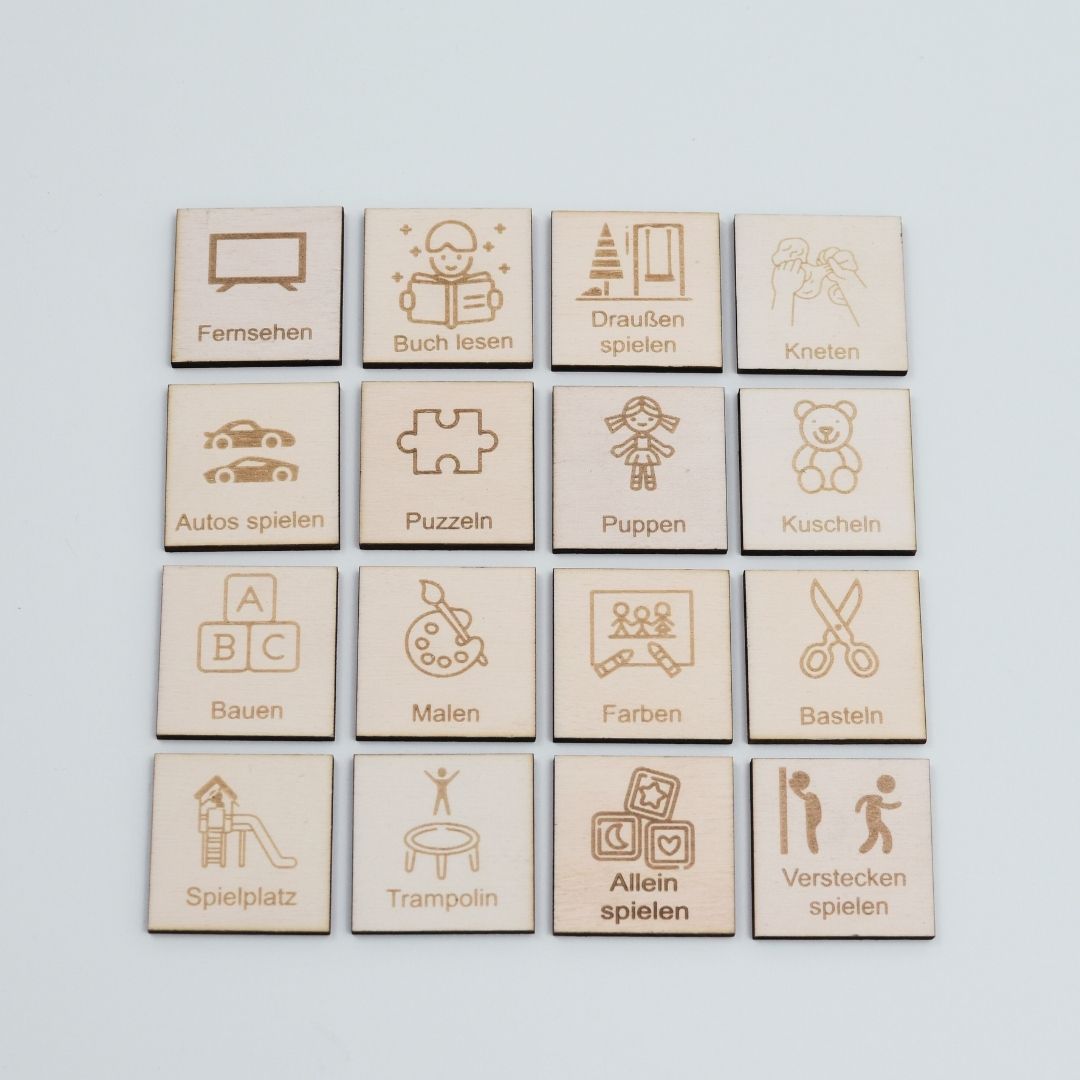 Spiel-Piktogramme
