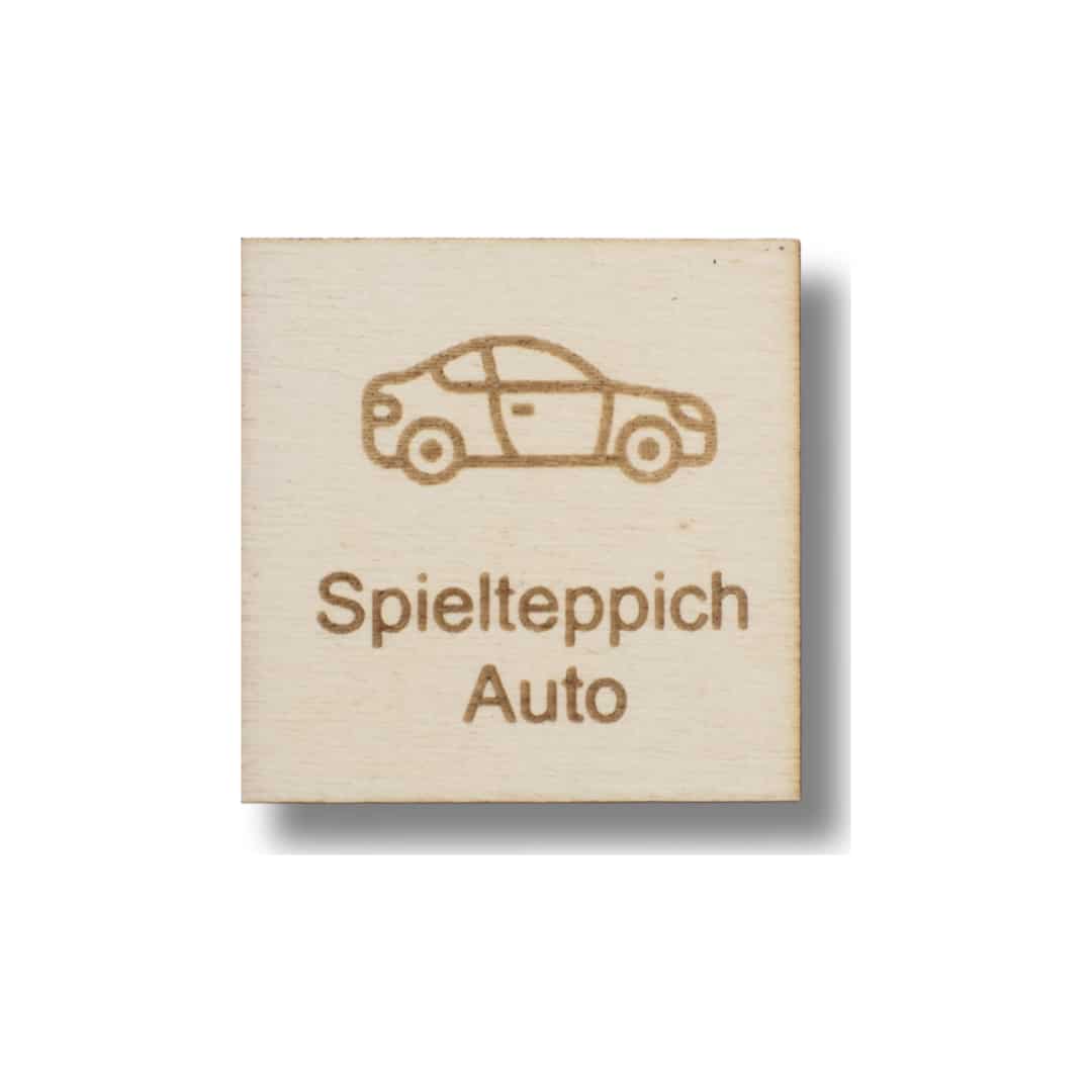 Piktogramm Spielteppich Auto