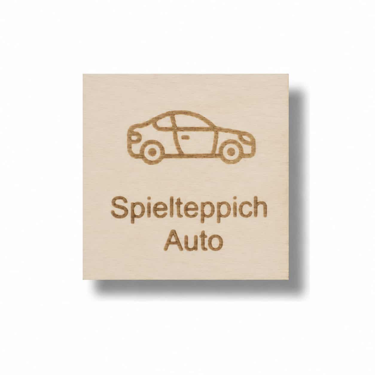Piktogramm Spielteppich Auto