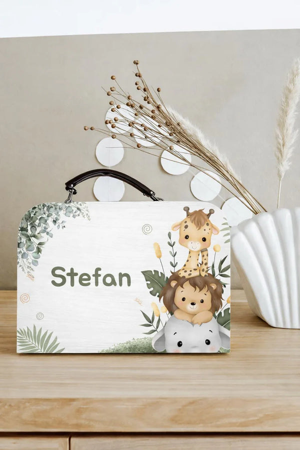 Personalisierter Koffer und Spielset für Kinder