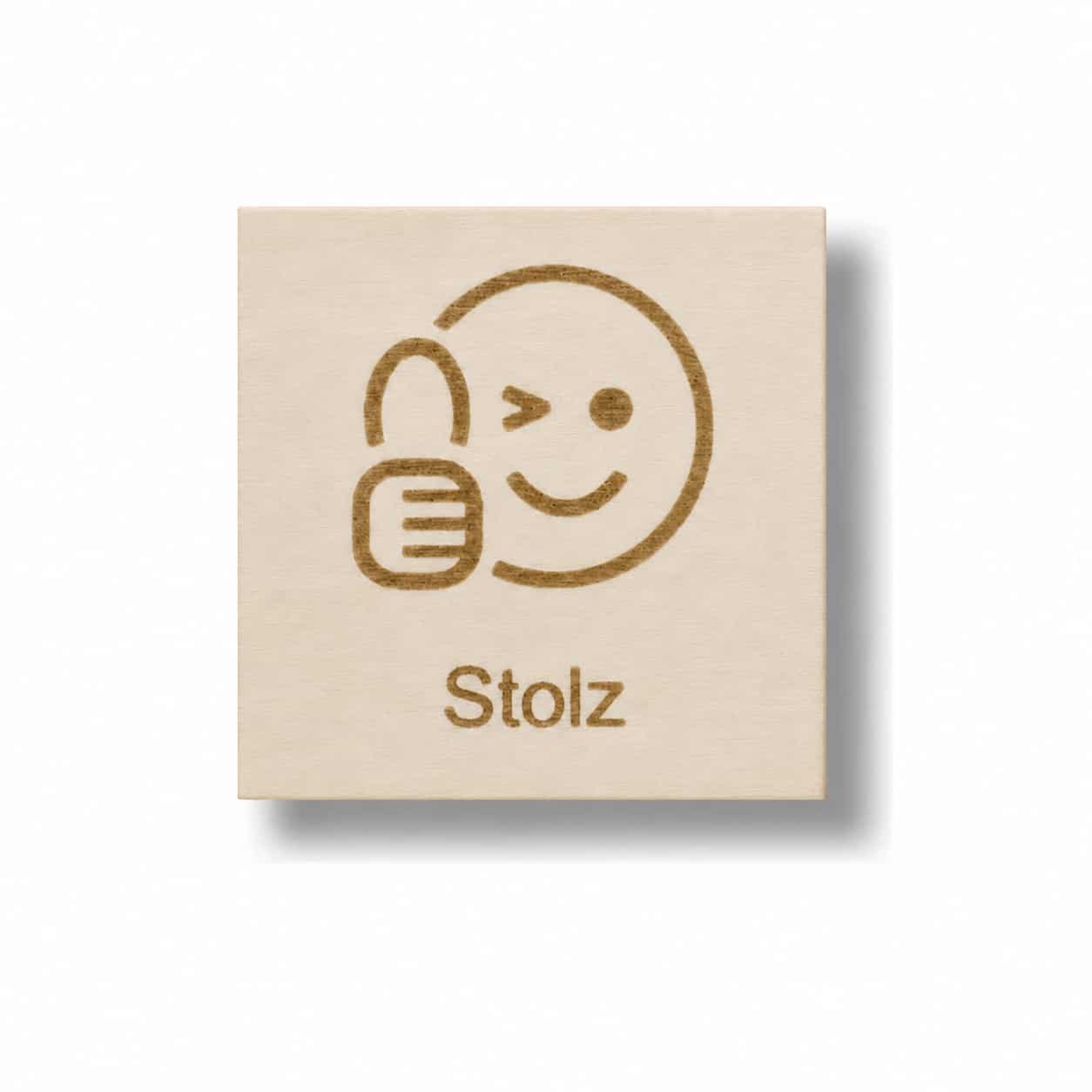 Piktogramm Stolz – Gefühle sichtbar machen