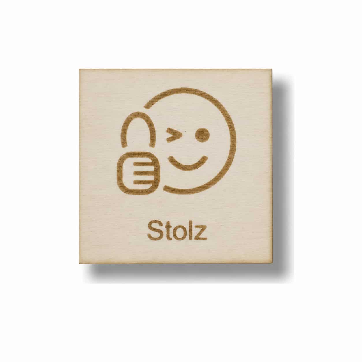 Piktogramm Stolz – Gefühle sichtbar machen
