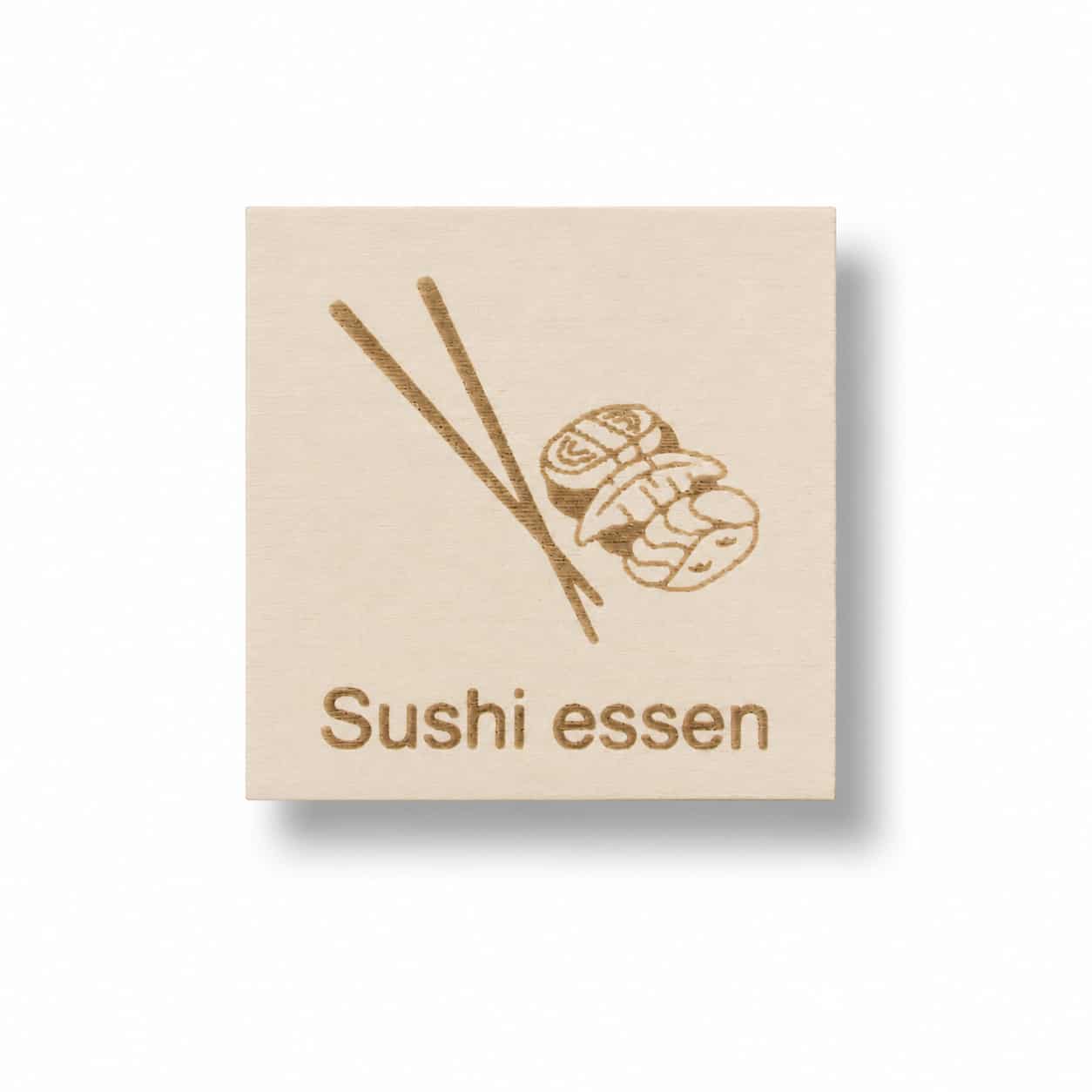 Piktogramm Sushi essen