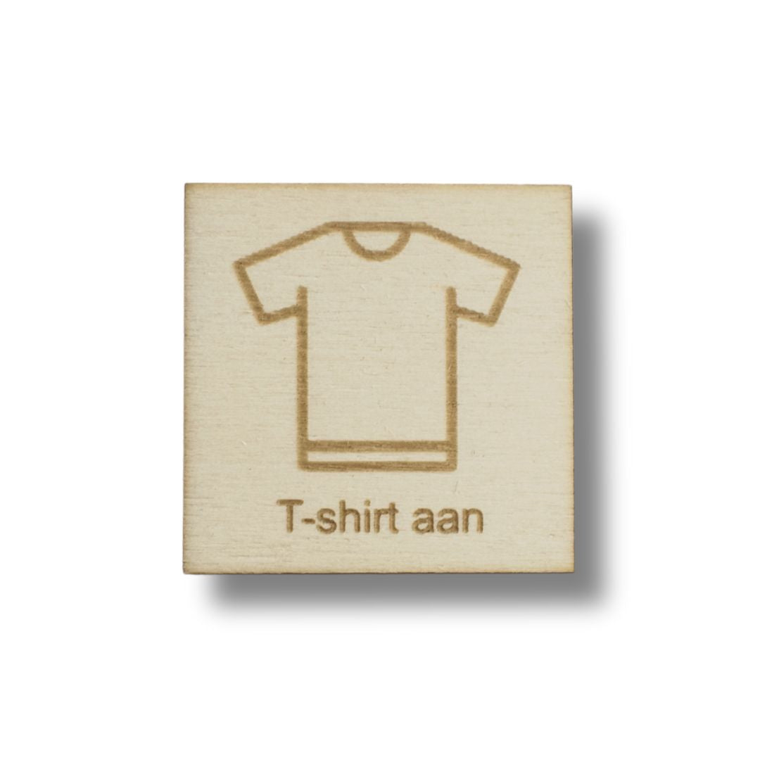Piktogramm T-Shirt an