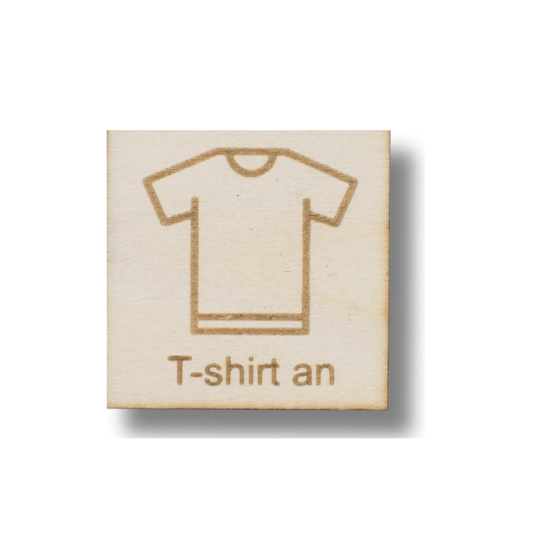 Piktogramm T-Shirt an