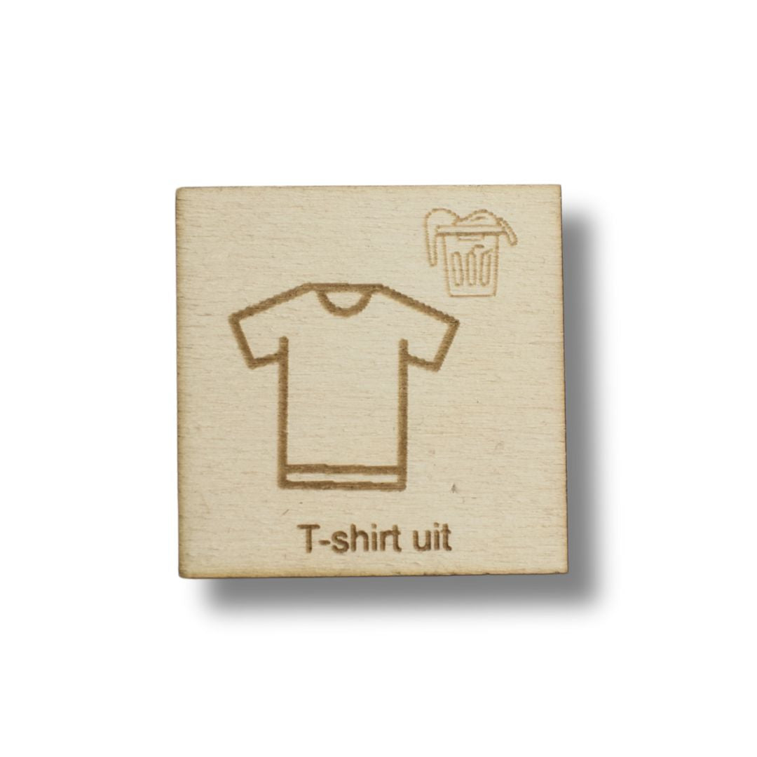 Piktogramm T-Shirt aus