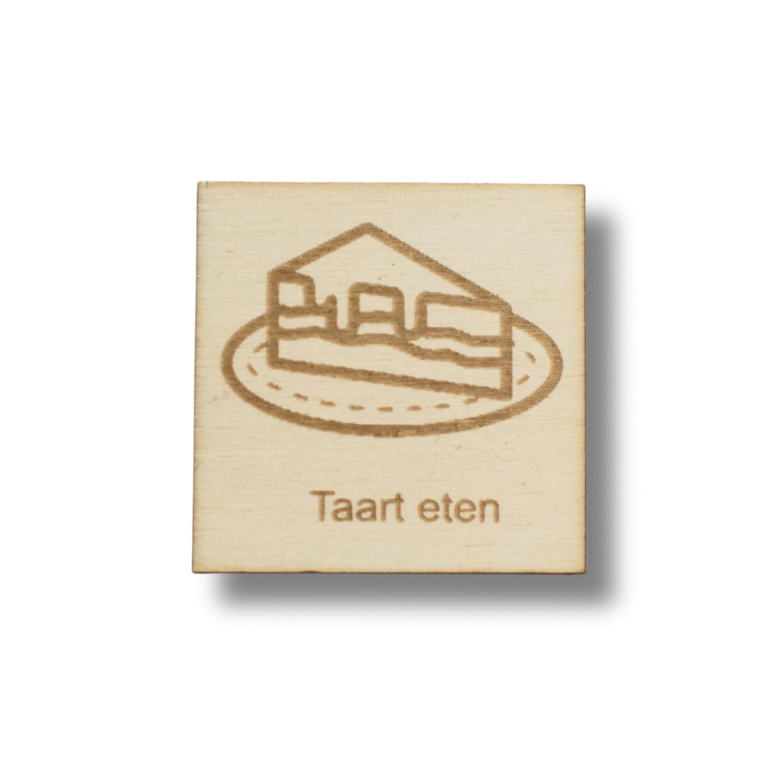 Piktogramm Kuchen essen