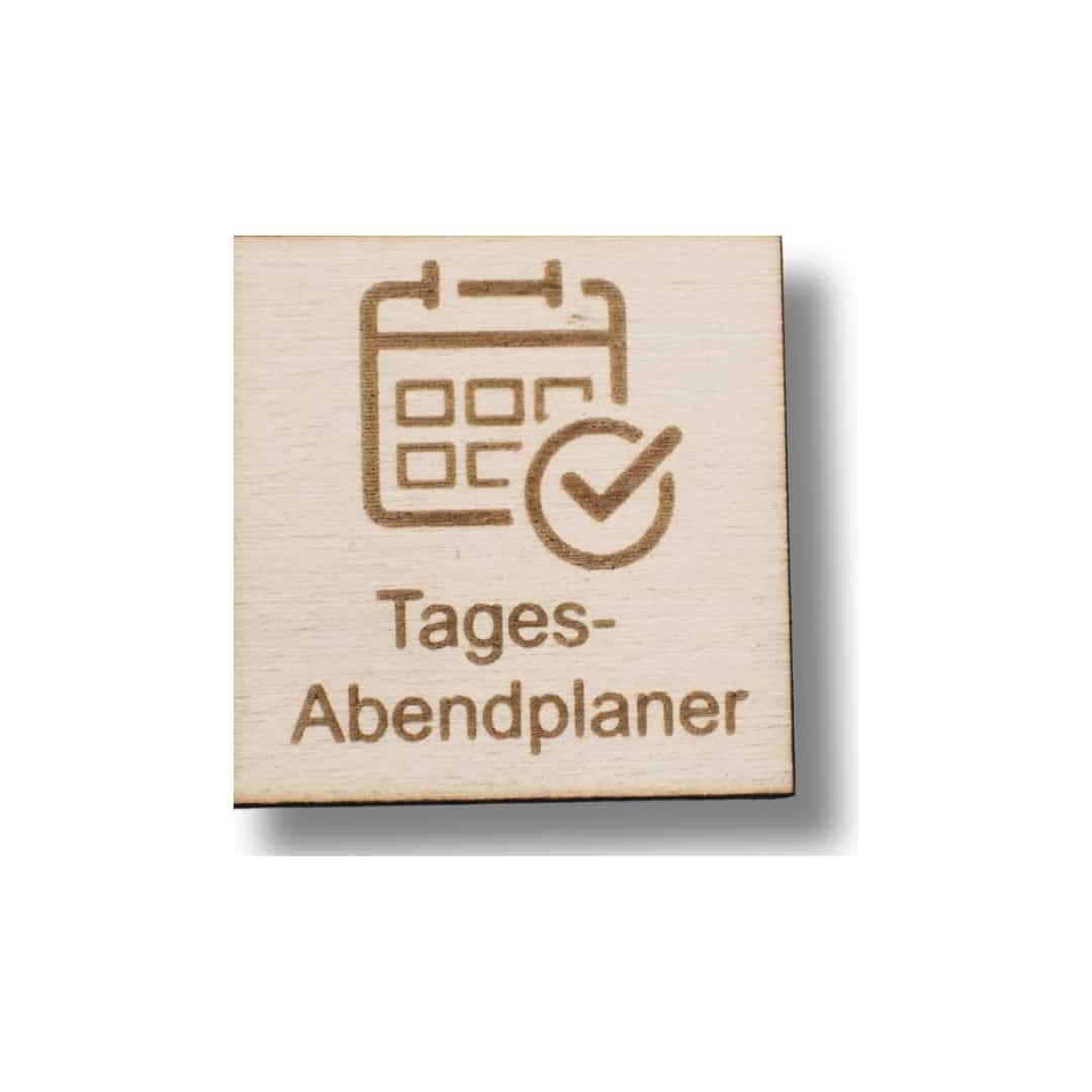 Piktogramm Tages- / Abendplaner