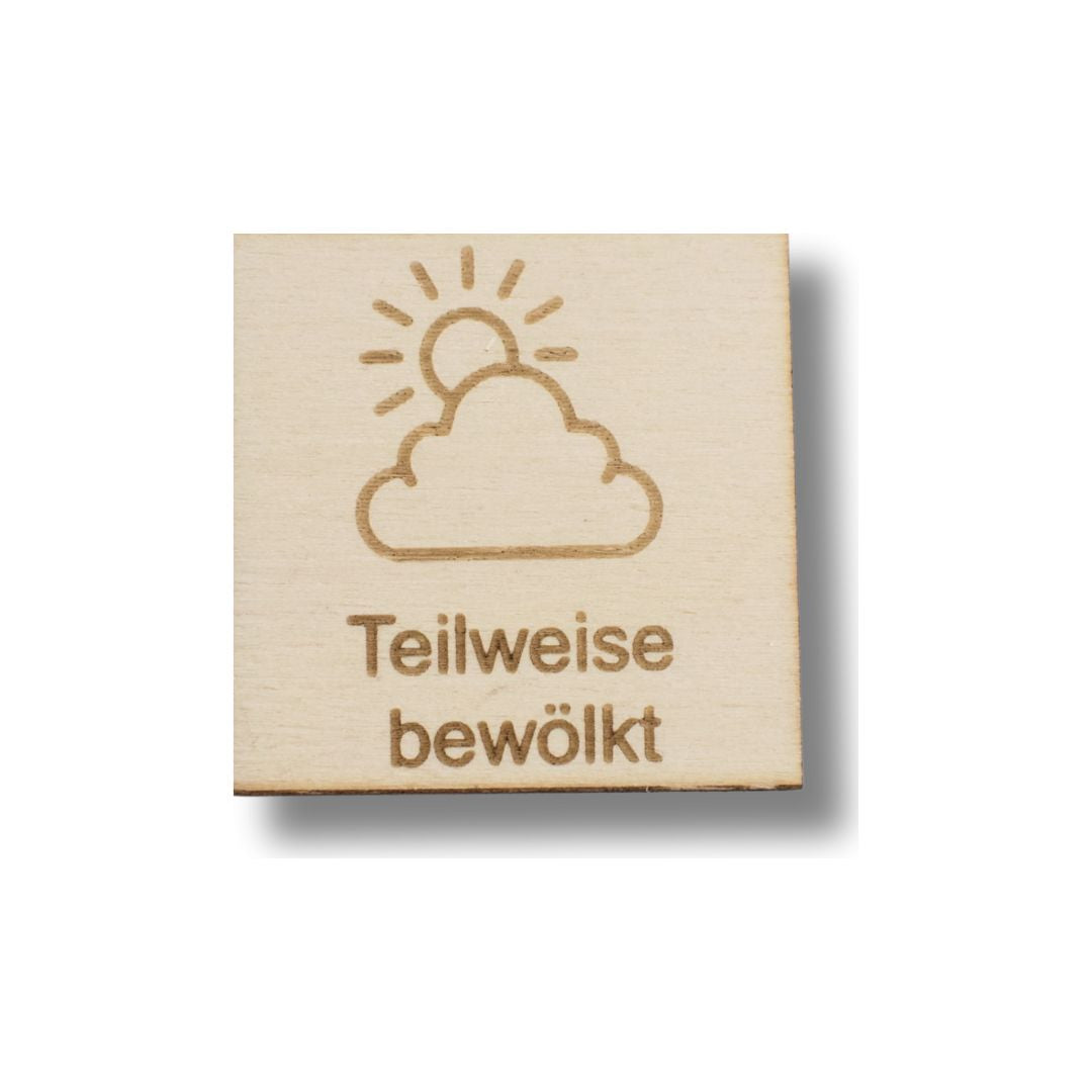 Piktogramm Teilweise bewölkt