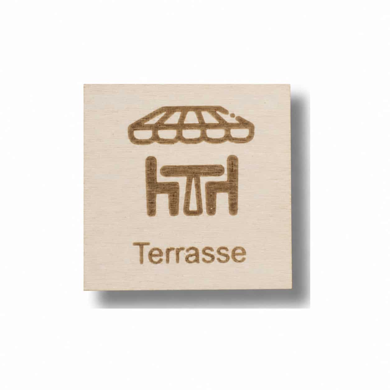 Piktogramm Terrasse