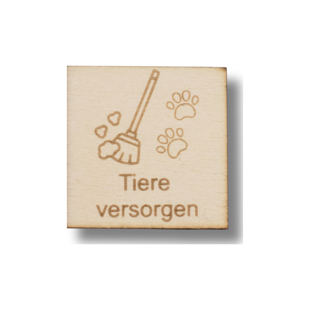 Piktogramm Tiere versorgen